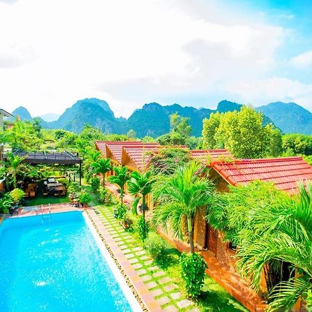 Hillside View Bungalow Homestay ฟ็องญา ภายนอก รูปภาพ