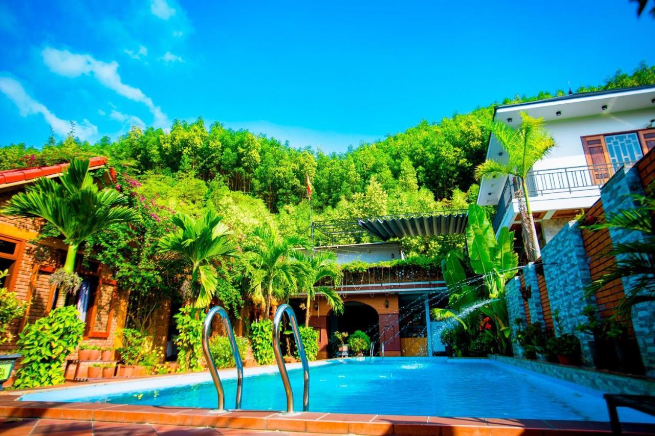 Hillside View Bungalow Homestay ฟ็องญา ภายนอก รูปภาพ