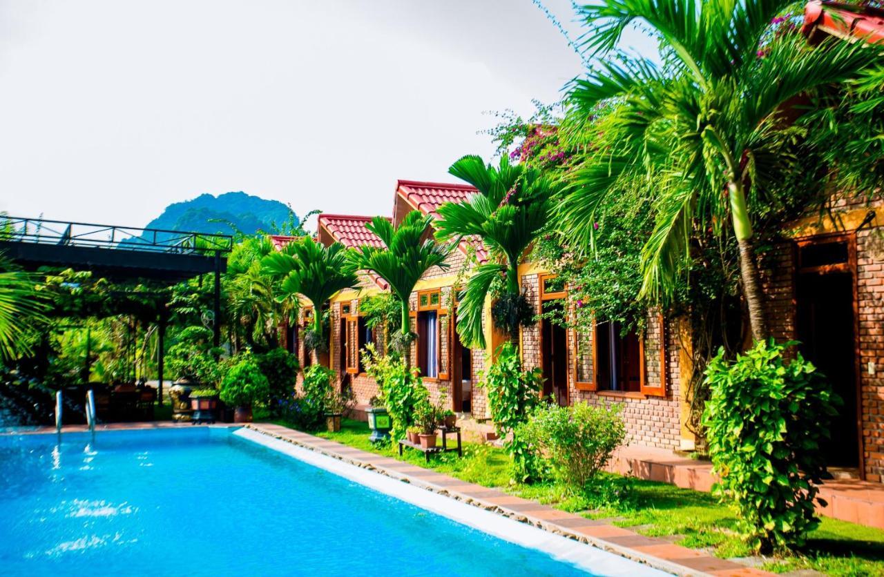 Hillside View Bungalow Homestay ฟ็องญา ภายนอก รูปภาพ