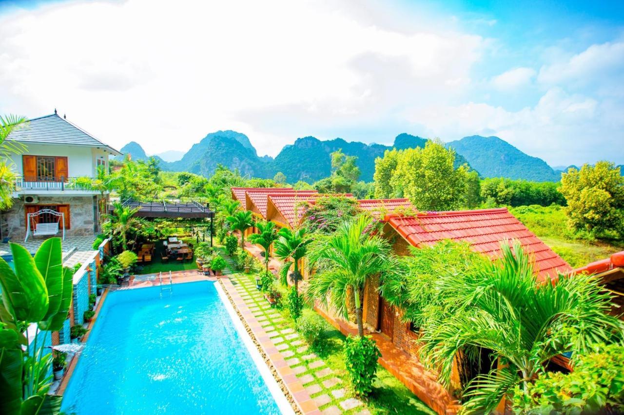 Hillside View Bungalow Homestay ฟ็องญา ภายนอก รูปภาพ