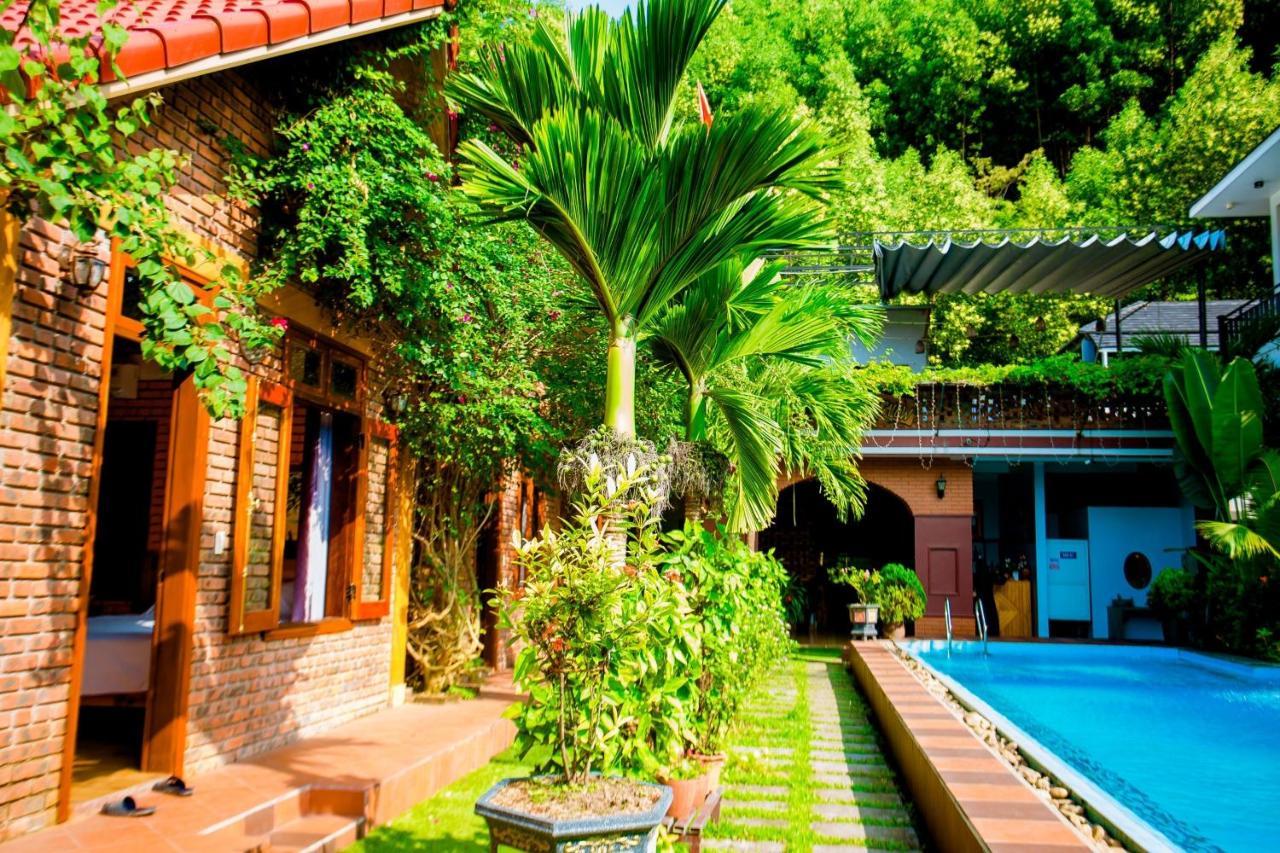 Hillside View Bungalow Homestay ฟ็องญา ภายนอก รูปภาพ