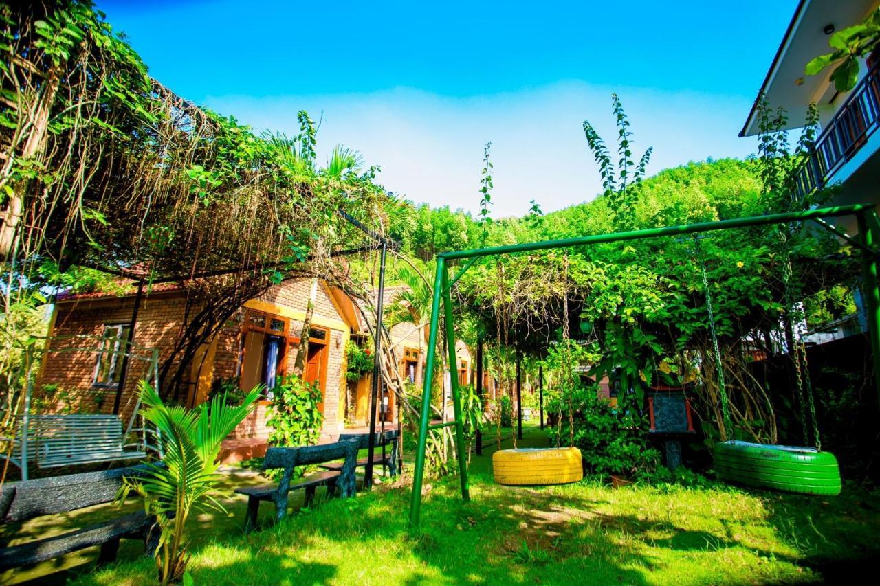 Hillside View Bungalow Homestay ฟ็องญา ภายนอก รูปภาพ