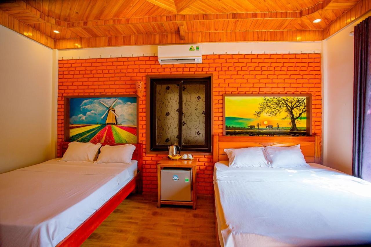 Hillside View Bungalow Homestay ฟ็องญา ภายนอก รูปภาพ